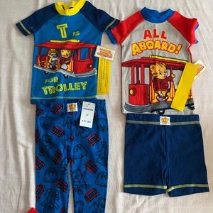 Daniel Tigers Boys size 2T 4 piece set, NWT!!